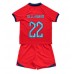 Billige England Jude Bellingham #22 Bortetrøye Barn VM 2022 Kortermet (+ korte bukser)
